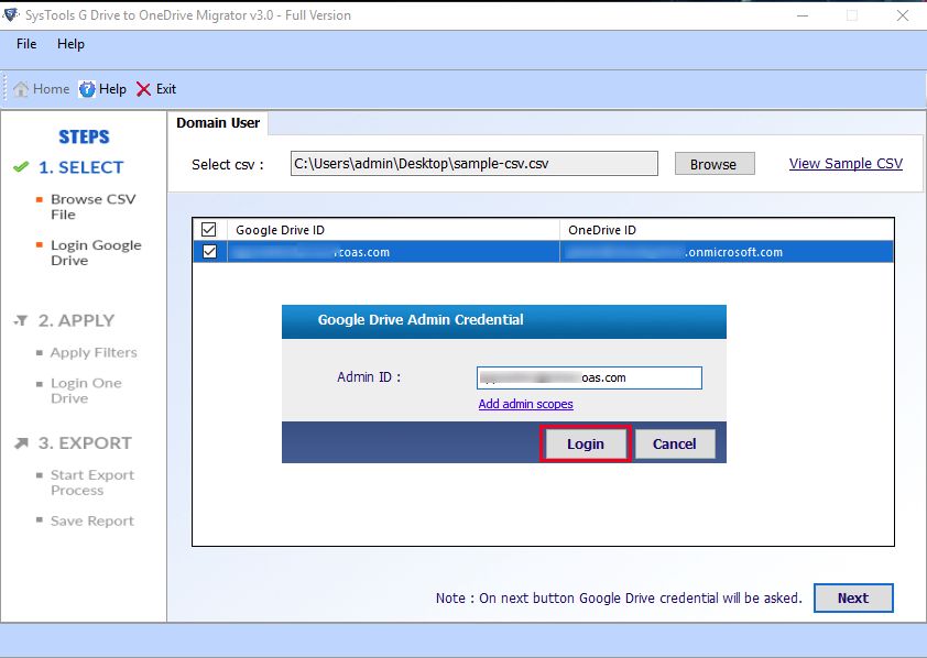 Google Drive to OneDrive Migrator – Move Data from G Drive to SkyDrive