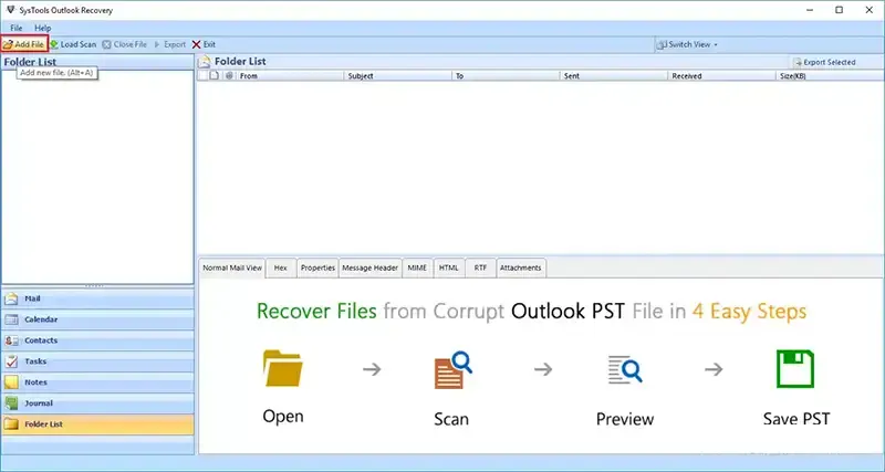 outlook pst file repair software