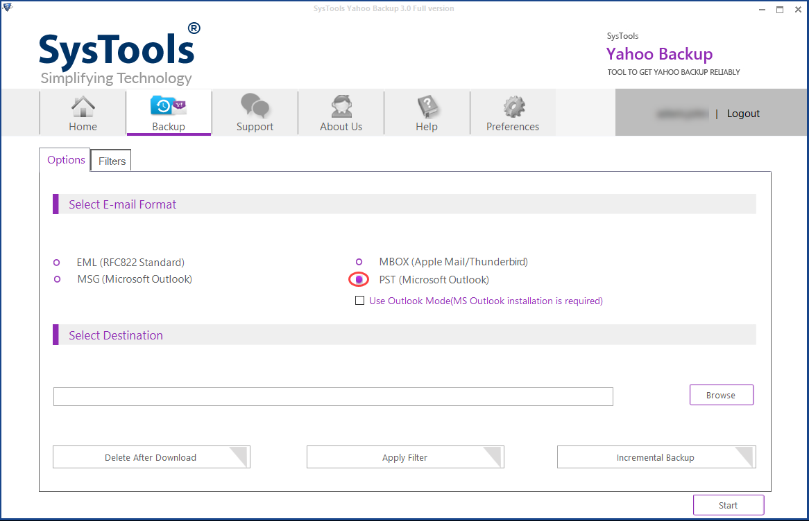 Win Mac Yahoo Mail Backup Tool Export Yahoo Email To Pst Mbox